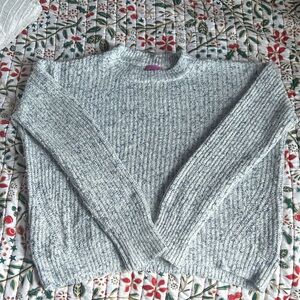 Miami Light Gray Women's Crew Neck Sweater